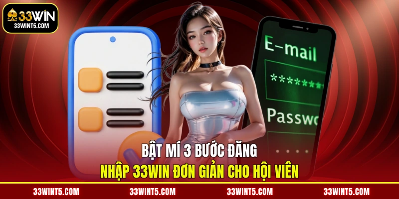 Bật mí 3 bước đăng nhập 33WIN đơn giản cho hội viên