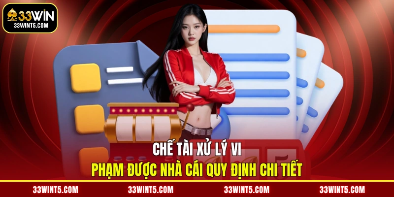 Chế tài xử lý vi phạm được nhà cái quy định chi tiết