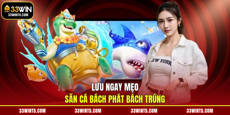 Lưu ngay mẹo săn cá bách phát bách trúng